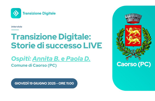 Testimonianza Annita Bozzi e Paola Daparma – Comune di Caorso (PC)