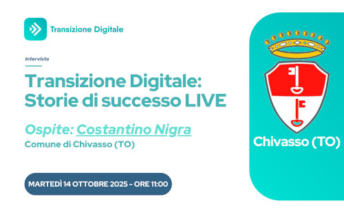 Testimonianza Costantino Nigra – Comune di Chivasso (TO)