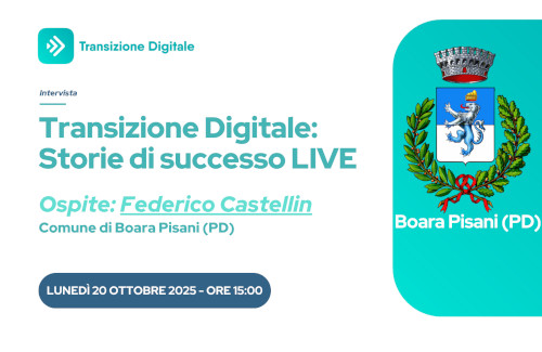 Testimonianza Federico Castellin – Comune di Boara Pisani (PD)